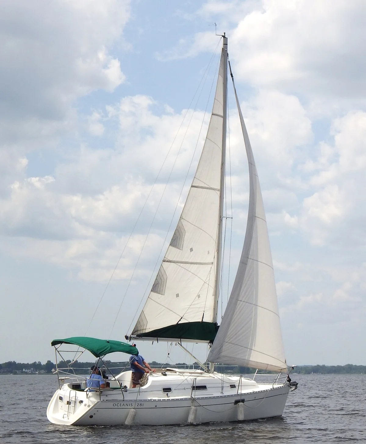 Fotografia de um exemplar de Beneteau Oceanis 281